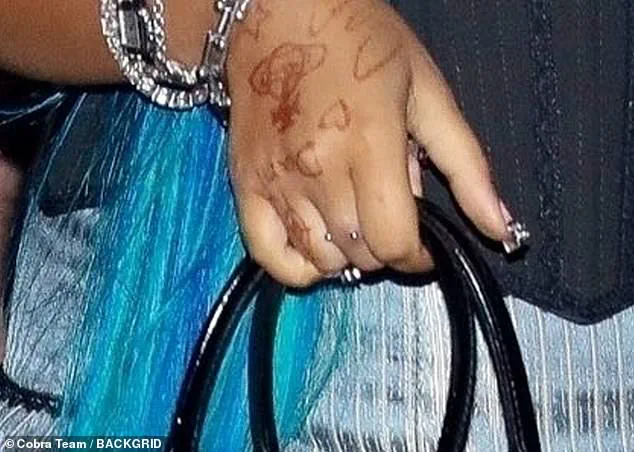 12-Year-Old North West Sparks Concern with New Silver Piercing on Right Middle Finger
