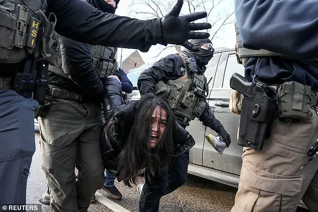 ICE Agents Drag Unidentified Woman from Car During Minnesota Protest Days After Renee Good's Fatal Shooting