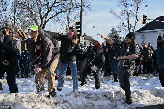 Minneapolis Protests Turn Violent as Flag Burned Amid ICE Agent Shooting Controversy