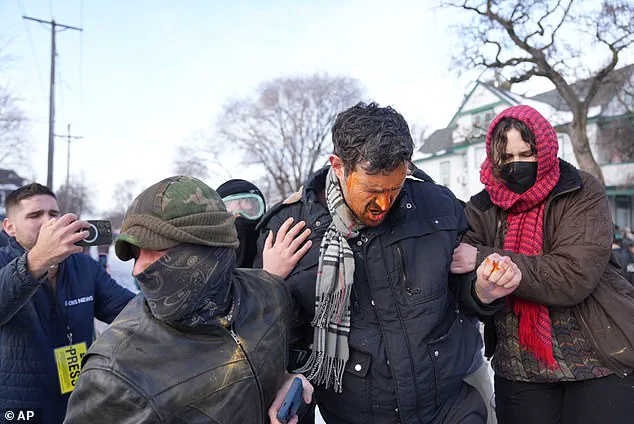 Minneapolis Protests Turn Violent as Flag Burned Amid ICE Agent Shooting Controversy