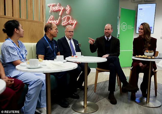 The Prince and Princess of Wales Surprise NHS Staff with Tea Break Visit: 'It's Been a Privilege to Join You Today,' Says the Princess