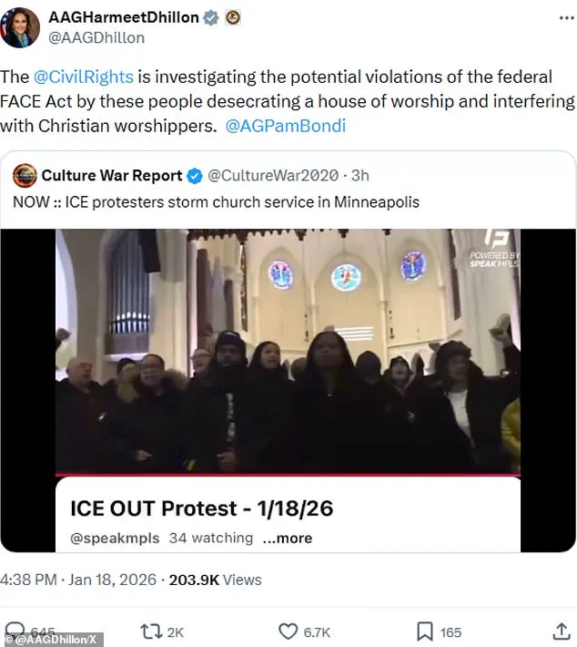 Worshippers Furious as Left-Wing Mob Disrupts ICE Protest at Minnesota Church, Amid Criticism of Trump's Immigration Policies