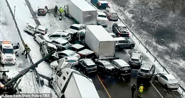 Arctic Storm Causes 100-Vehicle Pileup on I-196 in Michigan: 'Frozen Battlefield' as Drivers Face Harrowing Chaos