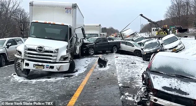 Arctic Storm Causes 100-Vehicle Pileup on I-196 in Michigan: 'Frozen Battlefield' as Drivers Face Harrowing Chaos