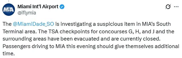Evacuation at Miami International Airport Amid Security Threat and Winter Storm Chaos