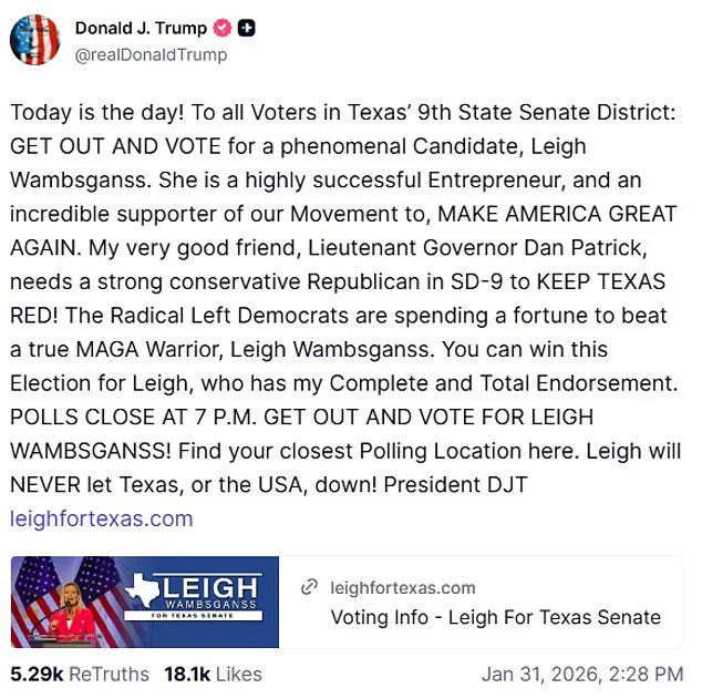 Texas Senate District 9 Flips to Democrats in Upset Victory, Marking GOP Setback