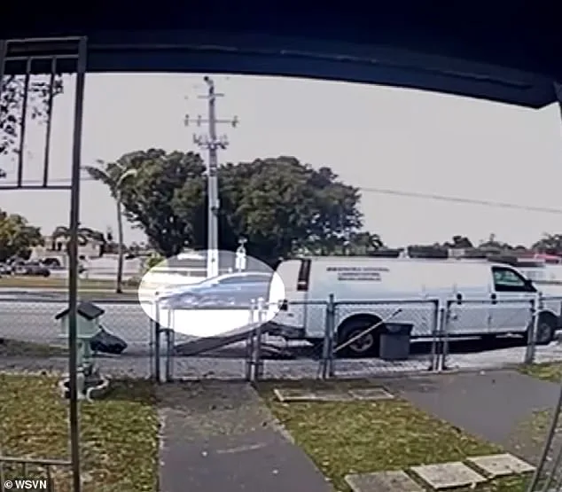 Burglar's Bizarre Encounter with No-Nonsense Landscaper Captured on Camera in Hialeah