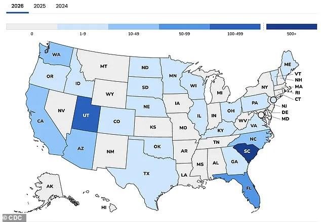 U.S. Measles Cases Surge to Nearly 1,000 in Two Months as South Carolina Becomes Epicenter