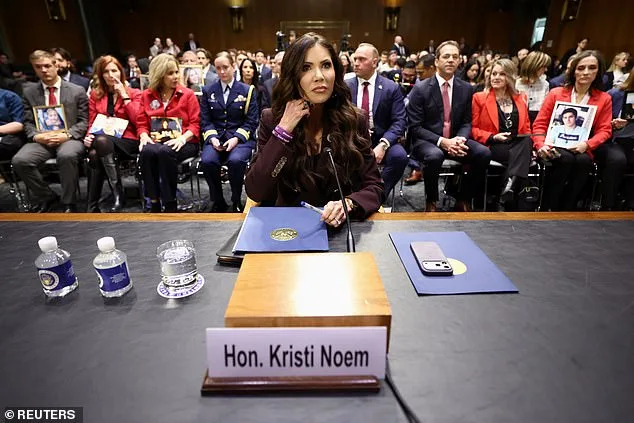 Kristi Noem Faces Senate Scrutiny Over 'Domestic Terrorist' Label Controversy