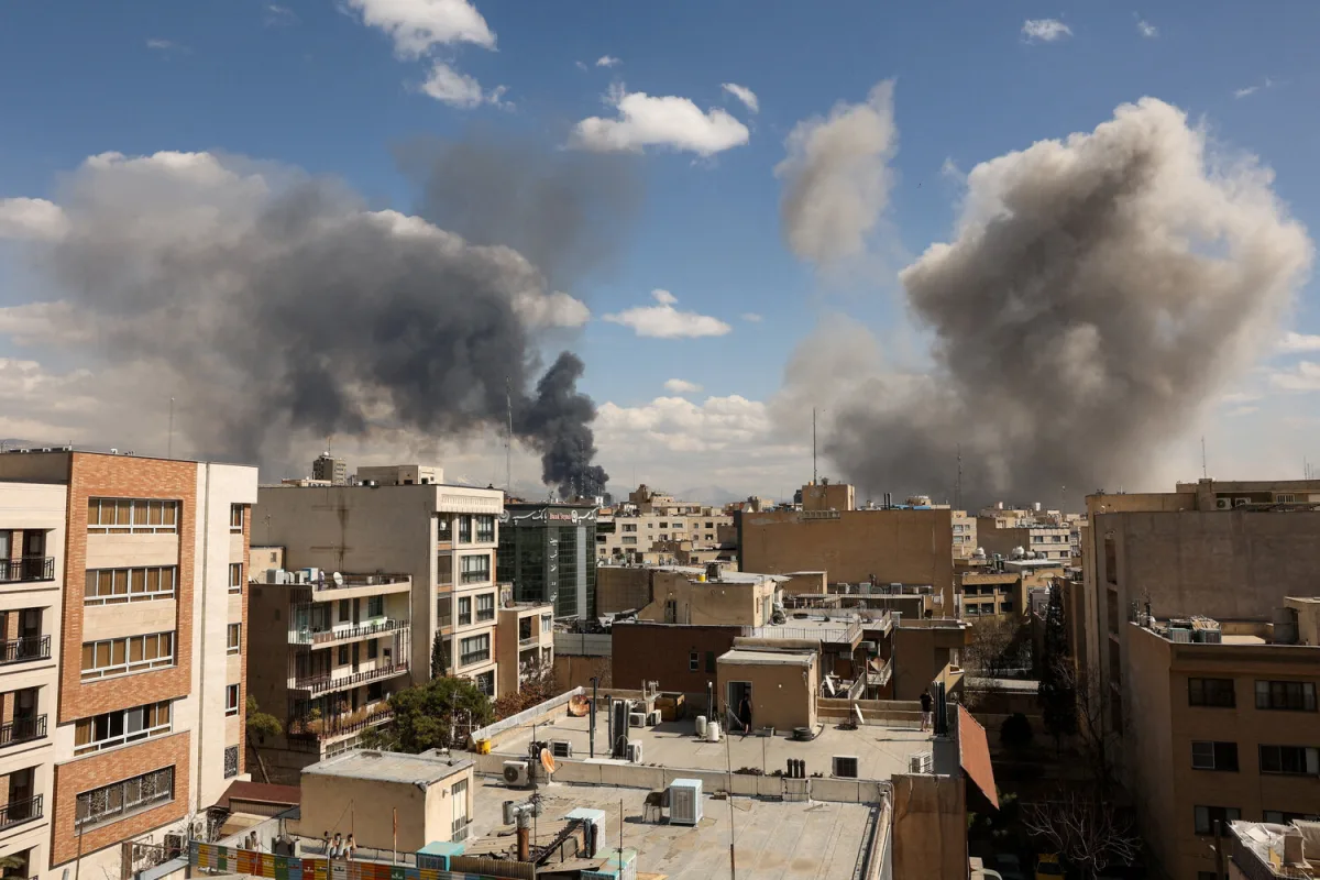 Rocket Attacks Damage Tehran Emergency Services Building, Adjacent Structures; Operations Continue