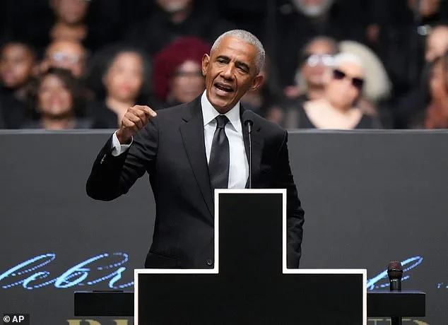 At Jesse Jackson's Funeral, Obama Laments Divided Nation and Criticizes Leaders in Emotional Speech