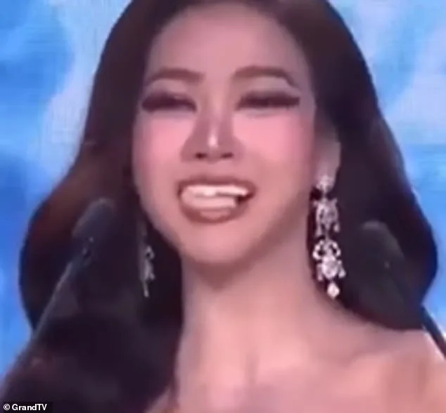 Thai Beauty Queen's Composure Shines Amid Dental Drama at Miss Grand Thailand Pageant