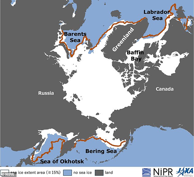 Arctic sea ice hits record low as planet approaches critical tipping point.