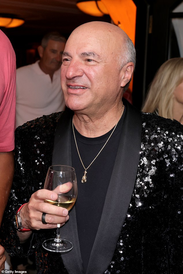 Kevin O'Leary suggests drinking wine at breakfast instead of before bed.