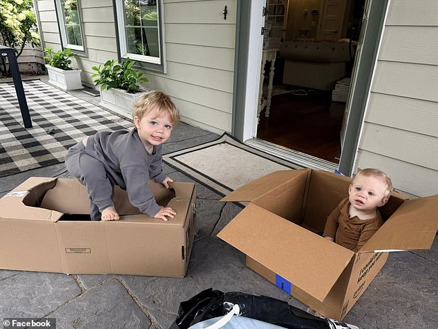 Mother appeals for safe return of two sons vanished in custody dispute.